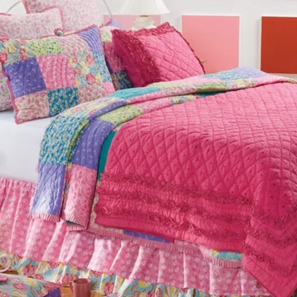 New Pink Chelsea Euro Sham - Picture 3 of 3